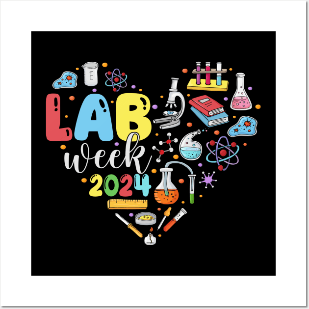 Lab Week 2024 Wall Art by antrazdixonlda